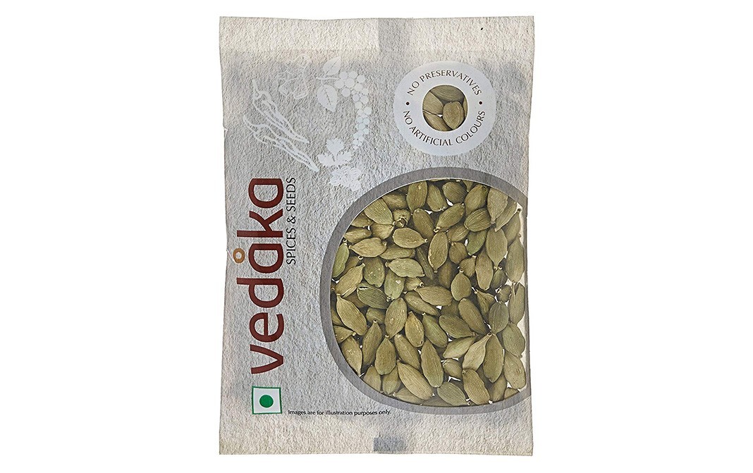 Vedaka Cardamom (Elaichi)    Pack  100 grams